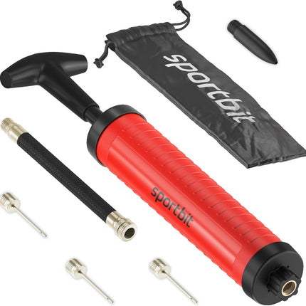 Sports Ball Pump, Hand Air Inflator for Basketball Soccer Volleyball Football