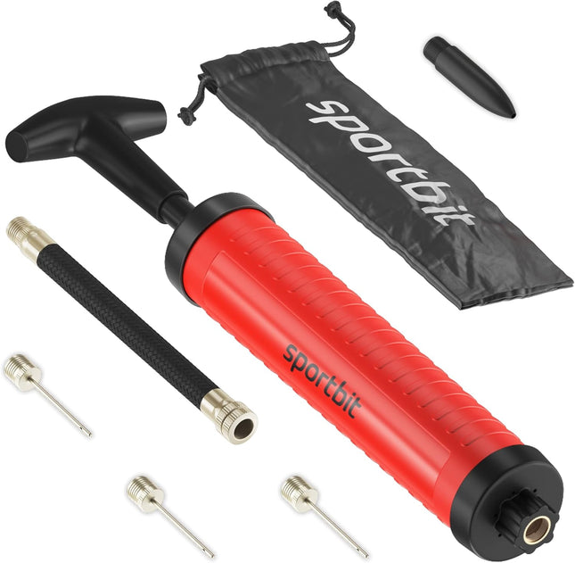 Sports Ball Pump, Hand Air Inflator for Basketball Soccer Volleyball Football