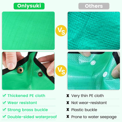 39.5" X 31.5" Large Repotting Mat – Portable Potting Tray for Plant Transplanting