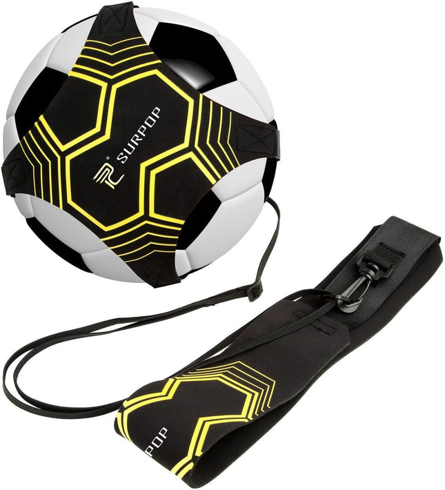 Soccer/Volleyball/Rugby Solo Trainer – Adjustable Kick & Throw Belt