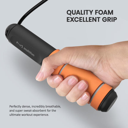 Digital Jump Rope with Smart Counter Timer Adjustable Speed Skipping Rope