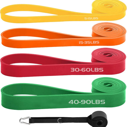 Exercise Resistance Bands – Pull-Up & Stretch Bands for Home Workouts