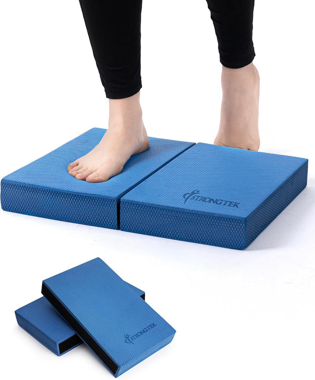 2-in-1 Foam Balance & Kneeling Pad, Non-Slip Cushion for Yoga & Core Training