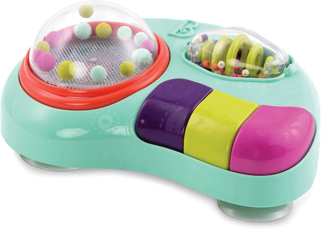 Baby Activity Station with Music & Lights, Suction Cup Sensory Toy 6+ Months