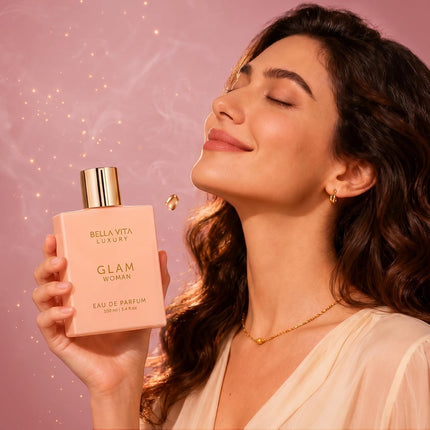 BellaVita Luxury Glam Woman Eau de Parfum 100ml Citrus Floral Vanilla Perfume