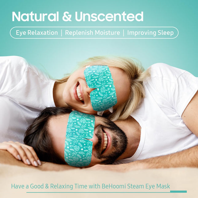 20-Pack Steam Eye Masks – Heated Self-Heating Warm Compress for Relaxation & Sleep