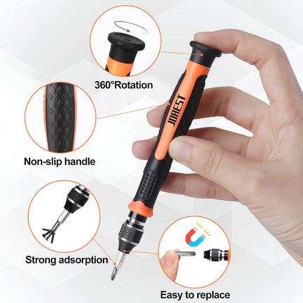 24-Piece Precision Screwdriver Set – Torx, Y00, P5 for Electronics & Gadgets
