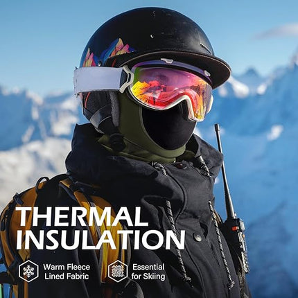 Winter Balaclava Mask – Cold Weather Gear for Biking, Snowboarding & More