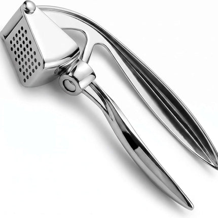 Garlic Press Zinc Alloy Heavy Duty Garlic Ginger Mincer Crusher Kitchen Tool