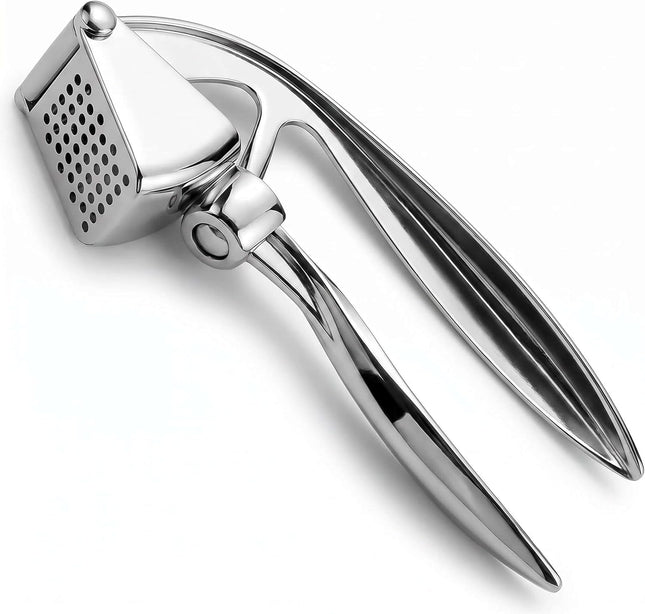 Garlic Press Zinc Alloy Heavy Duty Garlic Ginger Mincer Crusher Kitchen Tool