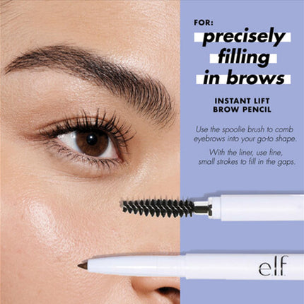 Instant Lift Dual-Sided Brow Pencil – Precise Fine Tip, Neutral Brown