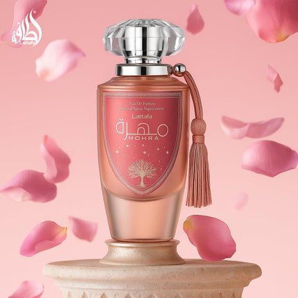Lattafa Mohra Silky Rose Women’s Eau de Parfum 100ml Romantic Floral Perfume
