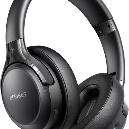 Bluetooth Over Ear Headphones 65H Playtime with Mic HiFi Stereo Sound