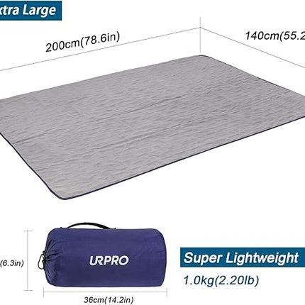 Extra Large Waterproof Fleece Blanket – Portable Outdoor Blanket with Bag