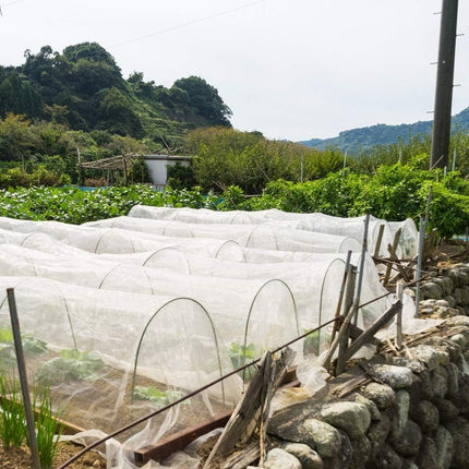 4x10ft Garden Netting Pest Barrier Fine Mesh Bug Net for Plants Vegetables & Fruits