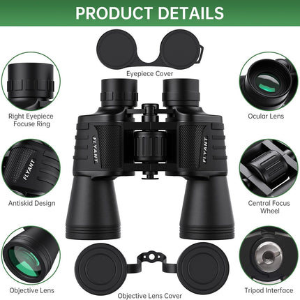 20x50 Binoculars for Hunting, Hiking, Camping and Outdoor Adventures