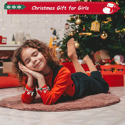 Christmas Advent Calendar Bracelet Kit – 24 Days DIY Jewelry for Girls & Teens