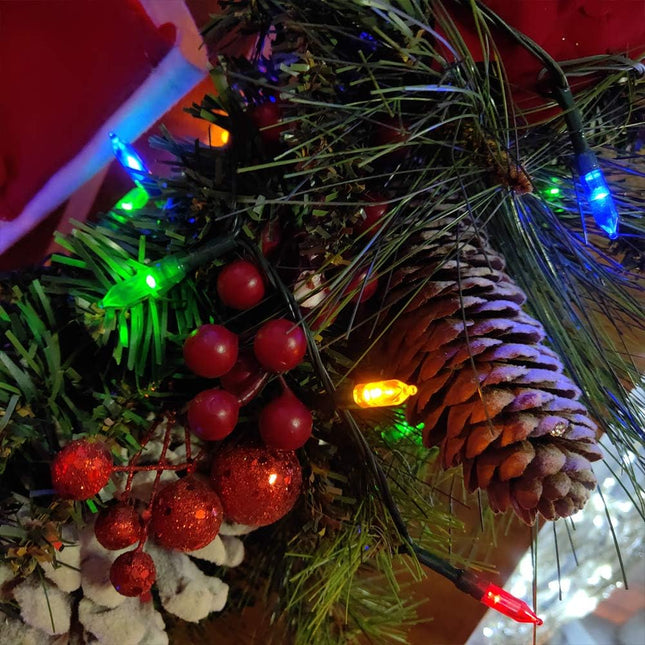 50 Count Christmas String Lights 18FT Battery Operated 8 Modes Timer