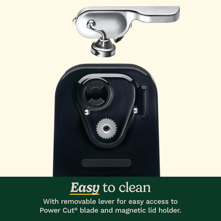 Electric Can Opener One Touch Automatic Opener with Magnetic Lid Holder