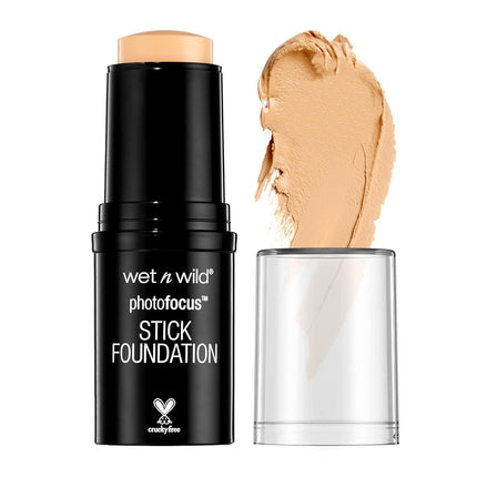 Photo Focus Matte Foundation Stick – Soft Ivory, Vegan & Cruelty-Free