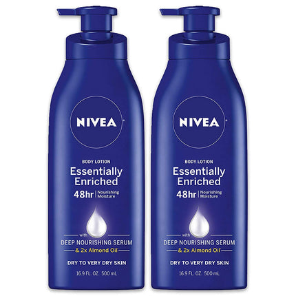 Essentially Enriched Body Lotion for Very Dry Skin with Hyaluronic Acid & Almond Oil