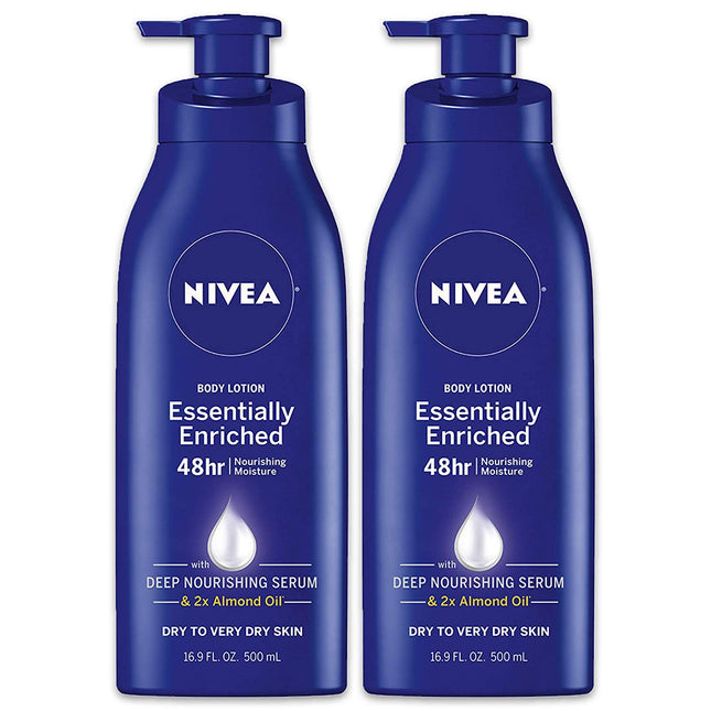 Essentially Enriched Body Lotion for Very Dry Skin with Hyaluronic Acid & Almond Oil