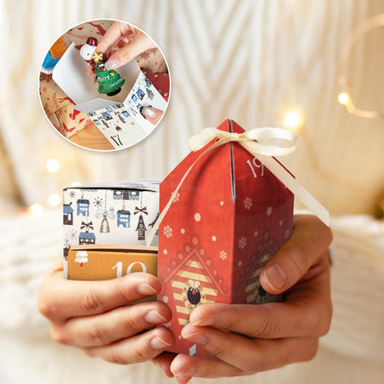 25PCS Christmas Countdown Boxes – DIY Numbered Advent Calendar for Family & Friends