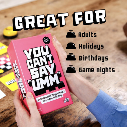 Fast Paced Family Word Party Game for Adults with Bonus Content Game Night Fun
