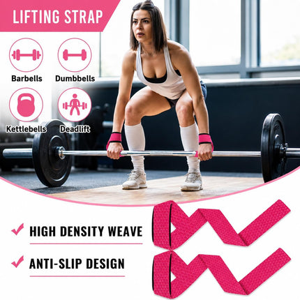 10-Piece Barbell Pad Set, Squat & Hip Thrust Cushion with Bands, Straps & Bag