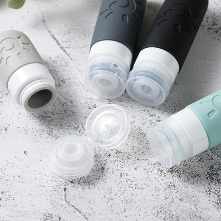 18-Pack TSA Travel Bottles – Leakproof Silicone Containers for Toiletries
