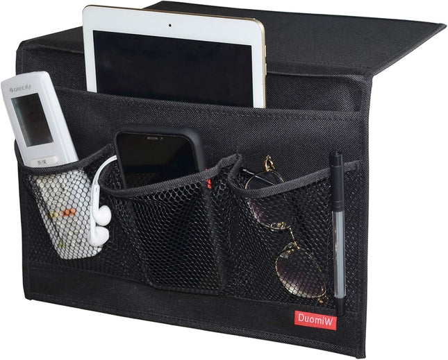 Bedside Storage Organizer – Caddy for Remote, Phone, Tablet & Accessories