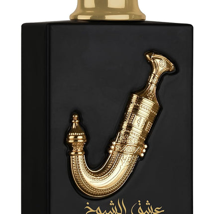 Lattafa Pride Ishq Al Shuyukh Gold Perfume Unisex 100ml Eau de Parfum Woody Leather
