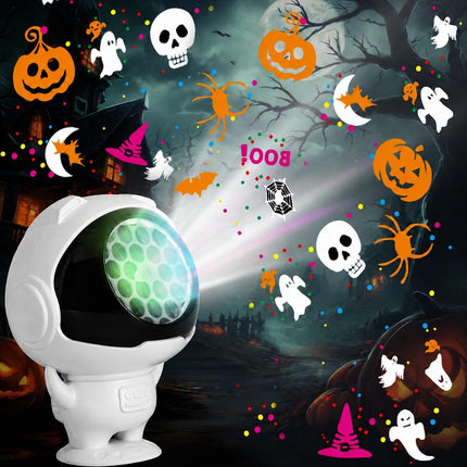 Halloween Projector Lights, Waterproof Indoor Outdoor Window, Wall & Garden Decor