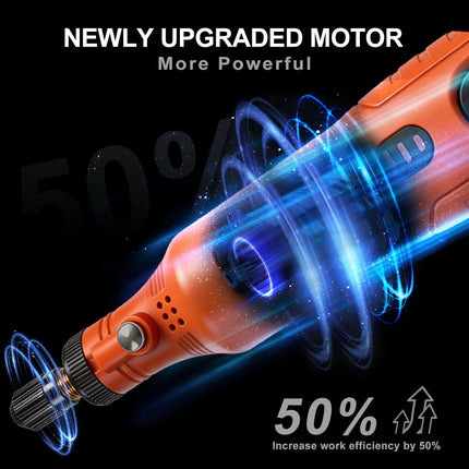 Mini Rotary Tool Kit 72 Accessories Type C Charging for Sanding Polishing