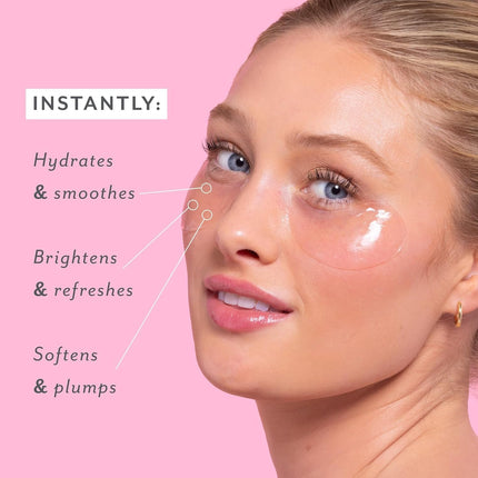 Serve Chilled Rosé Under Eye Patches – Hydrate, Reduce Dark Circles & Puffiness