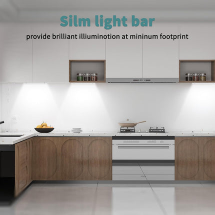 3 Pack 12 Inch Linkable LED Under Cabinet Lights 4500K Dimmable 1299 Lumens