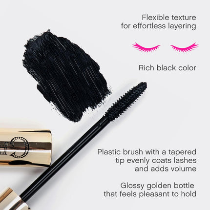 Cabaret Premiere Black Mascara – Volumizing, Lengthening, Curling, Smudge-Proof