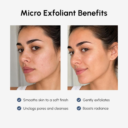 Facial Exfoliator Scrub Glycolic Acid Microdermabrasion Face Wash Men Women