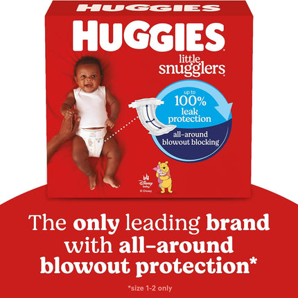 Little Snugglers Newborn Diapers – Size Up to 10 lbs, 31 Count