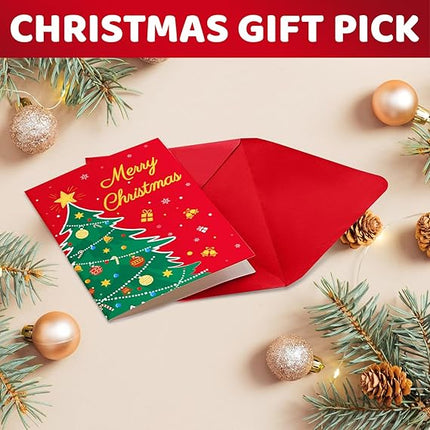 Festive Holiday Knee-High Socks for Men and Women Secret Santa Gift