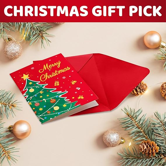 Festive Holiday Knee-High Socks for Men and Women Secret Santa Gift