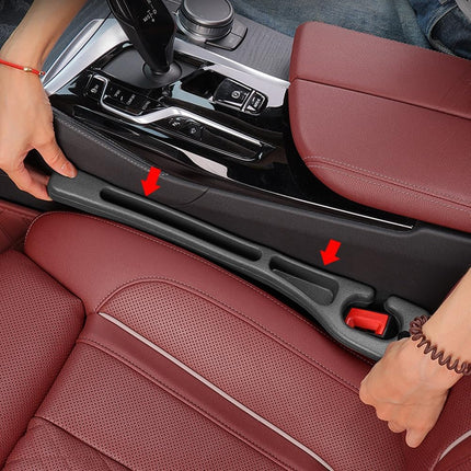 2-Pack Car Seat Gap Filler Organizer, Universal Seat Gap Plug with Storage Slot