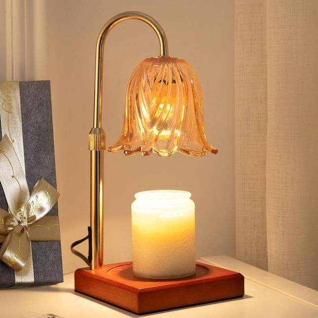Candle Warmer Lamp with Timer – Dimmable Wax Melt & Jar Candle Warmer