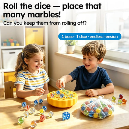 3 in 1 Stacking Balance Marble Game Educational STEM Toy Ages 6+