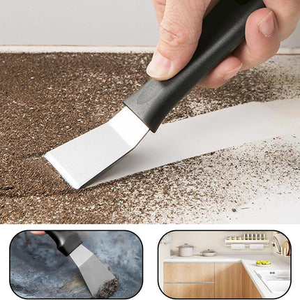 2-Pack Stainless Steel Scrapers, Griddle, Grill, Stove & Kitchen Cleaning Tools