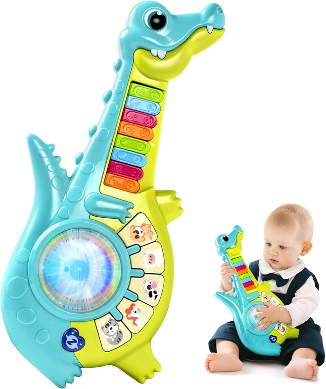 Marstone Toddler Musical Toy Piano Guitar for 1–3 Year Olds