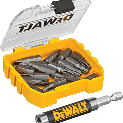 18 pc. Magnetic Drive Guide Set – Yellow, Compact for Easy Use (DWAF2058CS)