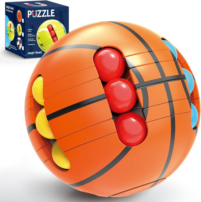 3D Puzzle Sport Ball Toy Brain Teaser Game for Kids & Adults Ages 3+