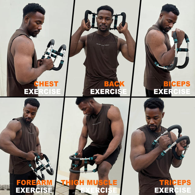 Ultimate Twister Arm Trainer: Adjustable Chest & Shoulder Workout Equipment for Men
