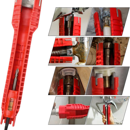 Plumbing Wrench Tool – Faucet & Sink Wrench for Installation & Repair (Excludes 1/2" Nut)